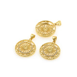 Minimalist Jewelry-Hollow Star Pendant-DIY Jewelry Making  20x22mm