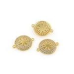 Jewelry Accessories-Micro Pavé Polaris Pendant-DIY Jewelry Making  22x17mm