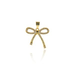 Personalized Jewelry-Micropavé Hollow Butterfly Pendant-DIY Jewelry Accessories   20x25mm