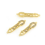 Personalized Jewelry-LOVE Paper Clip Connector-DIY Jewelry Accessories  41x10mm