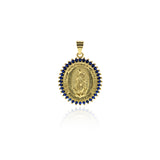 Personalized Jewelry-Exquisite Virgin Mary Pendant-DIY Jewelry Accessories  20x25mm