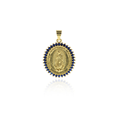 Personalized Jewelry-Exquisite Virgin Mary Pendant-DIY Jewelry Accessories  20x25mm