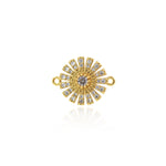 Personalized Jewelry-Exquisite Round Evil Eye-DIY Jewelry Accessories  21x16mm