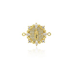 Individualism Jewelry-Exquisite Square Micropavé Pendant-Jewelry Accessories   22.5x18mm