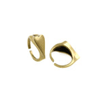 Individualism Jewelry-Minimalist Heart Ring-DIY Jewelry Accessories  20x21x8.5mm