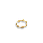 Individualism Jewelry-Minimalist Diamond Zircon Ring-DIY Jewelry Accessories  22x4.6mm