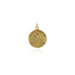 Individualism Jewelry-Round Pendant-DIY Jewelry Accessories   17x20mm