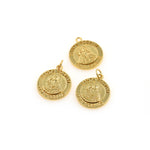 Individualism Jewelry-Round Pendant-DIY Jewelry Accessories   17x20mm