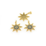 Individualism Jewelry-Micro Pavé Polaris Pendant-DIY Jewelry Accessories   24x26.5mm