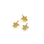 Individualism Jewelry-Exquisite Star Zircon Connector-DIY Jewelry Accessories  7.5x10mm