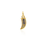 Individualism Jewelry-Micropavé Chili Pendant-DIY Jewelry Accessories  5x13mm