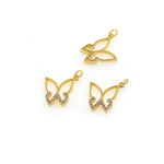 Individualism Jewelry-Exquisite Butterfly Pendant-DIY Jewelry Accessories  17x18mm