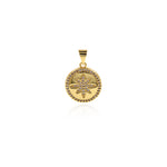 Delicate Micropavé Polaris Pendant-Individualism Jewelry   15x17.5mm