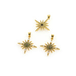Exquisite micropavé Polaris Pendant-Celestial Jewelry-Individualism Jewelry   26x28mm