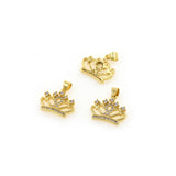 Personality Hollow Crown Pendant-Personality Jewelry Accessories  18x15mm
