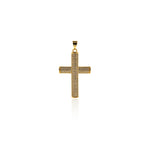 Personality Micropavé Cross Pendant-Personality Jewelry Accessories  22x34mm