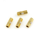 Shiny Minimalist Long Tube Separator-DIY Jewelry Making Accessories   23x8.5mm