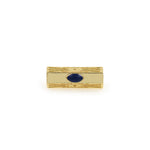Shiny Minimalist Long Tube Purple Evil Eye Pendant-DIY Jewelry Making Accessories    22x9mm