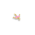Shiny Minimalist Crown Zircon Pendant-DIY Jewelry Making Accessories   18x20mm