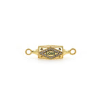 Dainty Gold Love Hexagon Connector DIY Original Jewelry Accessories 29x7mm