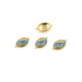 Shiny Enamel Connector-DIY Jewelry Making Accessories   19x12x4mm