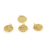 Shiny Minimalist Lion Pendant-DIY Jewelry Making Accessories   20mm