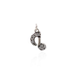 Shiny Music Symbol Pendant-DIY Jewelry Making Accessories  8x14mm