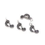 Shiny Music Symbol Pendant-DIY Jewelry Making Accessories  8x14mm