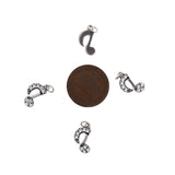 Shiny Music Symbol Pendant-DIY Jewelry Making Accessories  8x14mm