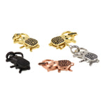 Shiny Minimalist Elephant Pendant-DIY Jewelry Making Accessories  16x25mm