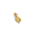 Exquisite Round Evil Eye Hand Pendant-DIY Jewelry Making Accessories   9x22mm