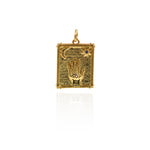 Exquisite Rectangular Multi-Element Pendant-DIY Jewelry Making Accessories   15x21mm