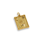 Exquisite Rectangular Multi-Element Pendant-DIY Jewelry Making Accessories   15x21mm