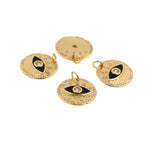 Exquisite Round Evil Eye Pendant-DIY Jewelry Making Accessories   17mm