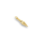 Shiny Minimalist Darts Pendant-DIY Jewelry Making Accessories   5.5x27mm