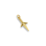Shiny Minimalist Dagger Pendant-DIY Jewelry Making Accessories   9x22mm