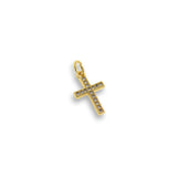 Shiny Cross Pendant-DIY Jewelry Making Accessories 9x15mm