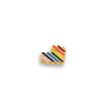 Shiny Colorful Enamel Heart Connector-DIY Jewelry Making Accessories   13x17x2mm