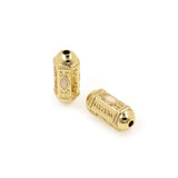 Enamel Oval Bullet Shape Beads for DIY Jewelry Findings 9x19mm