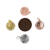 Shiny Smiley Zircon Pendant-DIY Jewelry Making Accessories   19x12.5x2mm