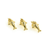 Shiny Minimalist Narwhal Pendant-DIY Jewelry Making Accessories   12x21mm