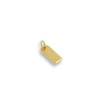 Shiny Minimalist Label Pendant-DIY Jewelry Making Accessories    5.5x12mm