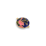 Shiny Enamel Flower and Bird Connector-DIY Jewelry Making Accessories   18mm