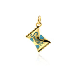 Shiny Enamel Candy Pendant-DIY Jewelry Making Accessories   14.5x9.5mm