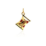 Shiny Enamel Candy Pendant-DIY Jewelry Making Accessories   14.5x9.5mm
