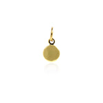 Shiny Minimalist Disc Pendant-DIY Jewelry Making Accessories  6mm