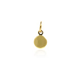 Shiny Minimalist Disc Pendant-DIY Jewelry Making Accessories  6mm