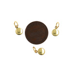 Shiny Minimalist Disc Pendant-DIY Jewelry Making Accessories  6mm