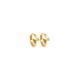 Lightning Bolt Stud Earrings- Tiny Bolt Stud Earrings- Dainty Stud Earrings- Lightning Studs- Minimalist Stud Earrings    11.5mm