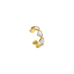 Enamel Ring Gold Heart Ring Open Adjustable Minimalist Gold Stacking Ring Dainty Ring for Birthday Christmas Jewelry    6x22mm